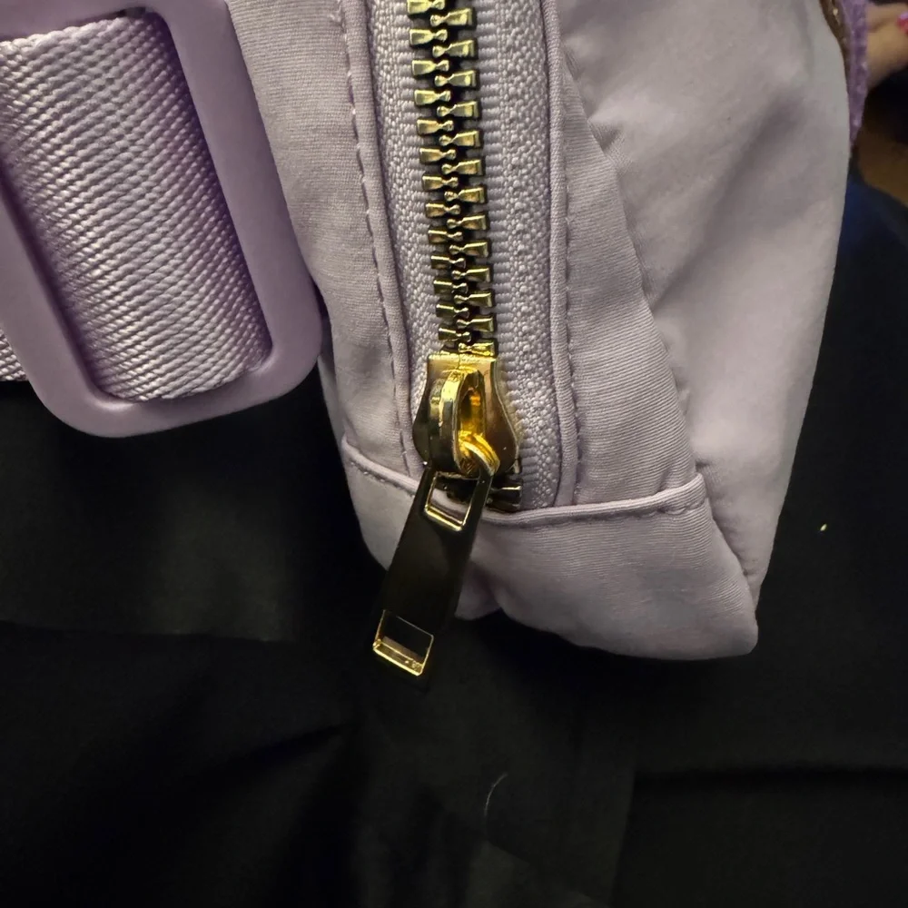NEW Lavender FANNY Waist Shoulder Pack MONOGRAM “N” 3 inside pockets.